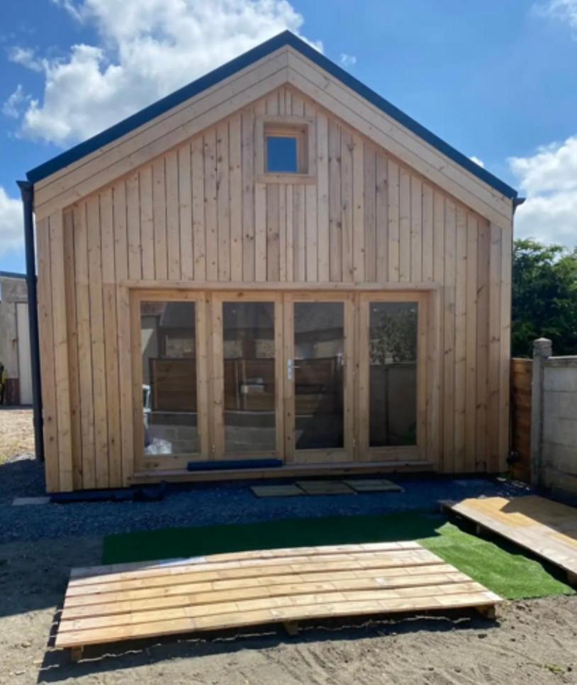 Maison En Bois 1 Chambre 4 Couchages Type Tiny House Granville Exteriör bild
