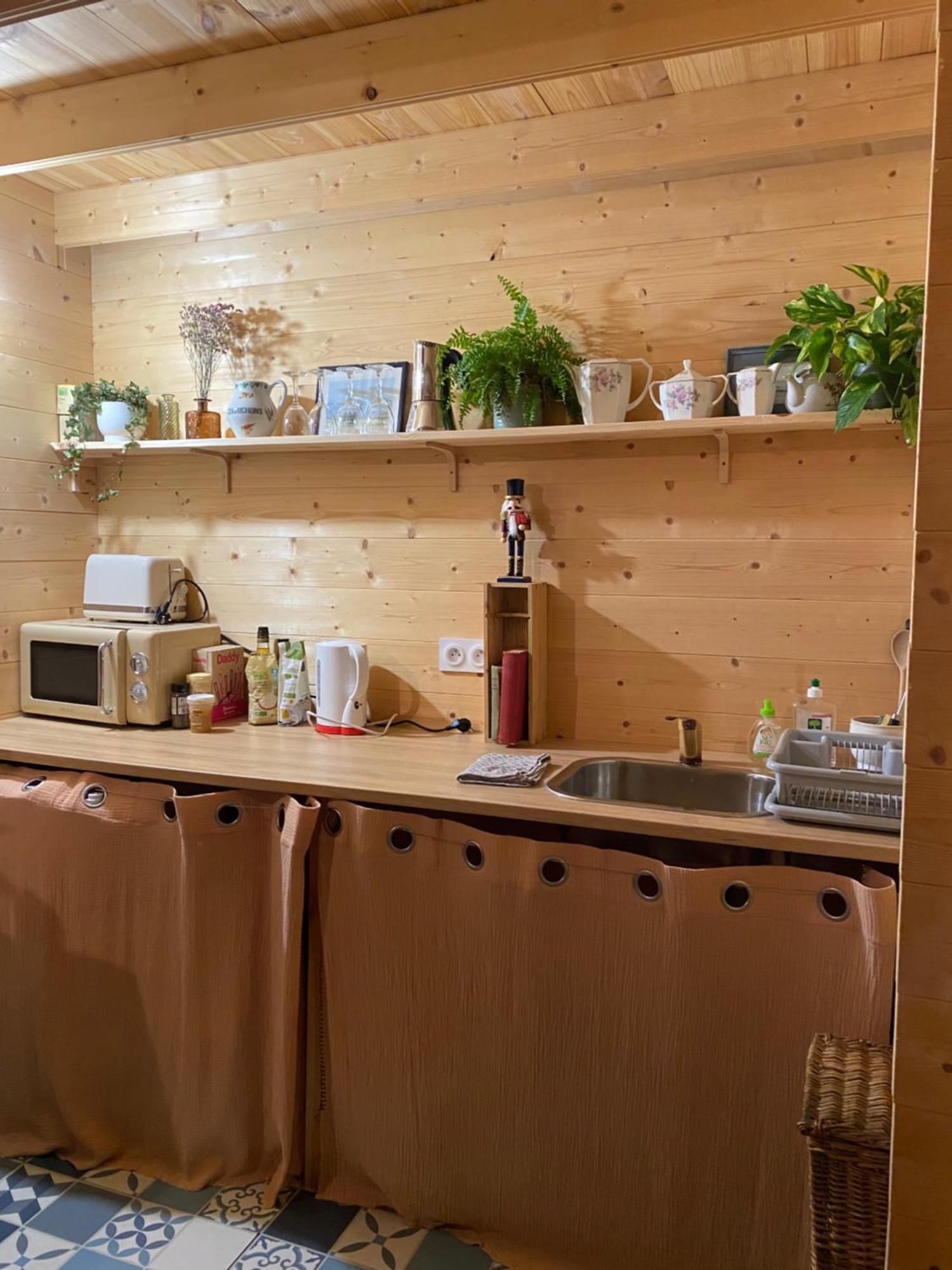Maison En Bois 1 Chambre 4 Couchages Type Tiny House Granville Exteriör bild